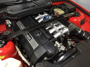 M54 Carbon airbox ITB set