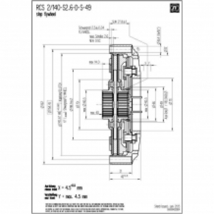 Sachs 140mm 2-plaats sinter koppeling 480nm
