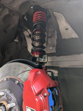 Intrax coilovers for the GR Yaris