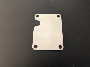 AMG e-diff differentieel cover blind plaat (C63s w205, E63(S) W213, CL63AMG W216, GLC63 C253, SL AMG C232, X 290 GT 43 53 AMG C290)