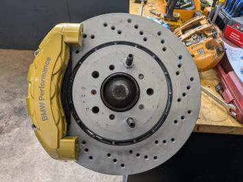 Adapter set voor M-performance remmen set BMW E46 / Z4 (Niet voor M modellen)