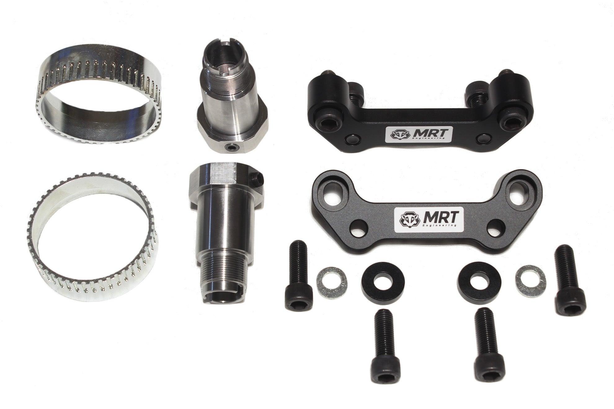 BMW E30 5-lug adapter kit (hubs / brakes) - Rear caliper adapters