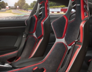 Recaro Podium kuipstoel Carbon