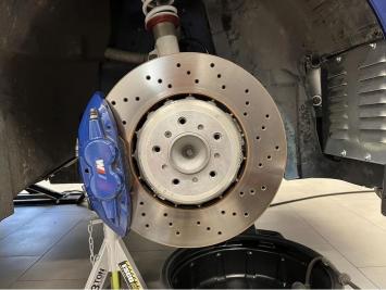 SLG front M3 brake discs conversion 340mm - 380mm(F80 380mm brake discs on E81-E93, F20-F36)