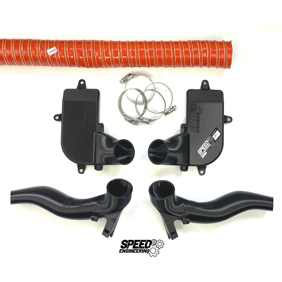 Brake cooling suitable for BMW E46 (non-M) set