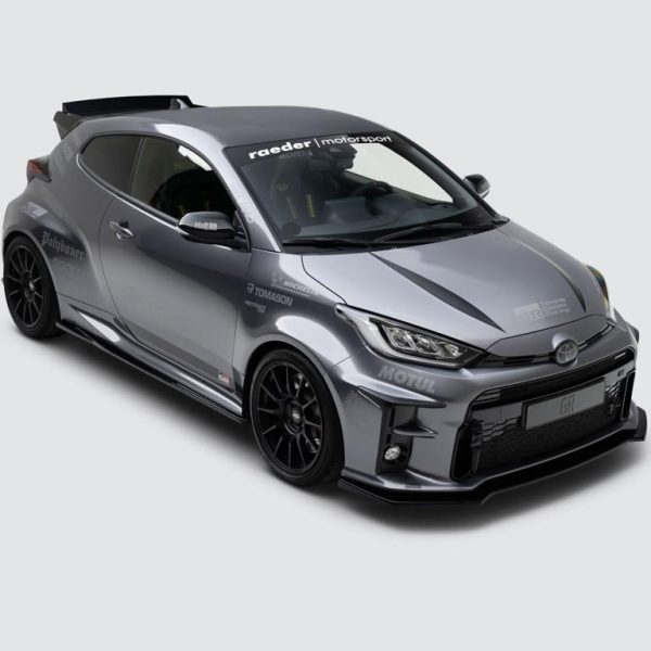 Carbon rear wing suitable for Toyota GR Yaris - TuV parts certificate