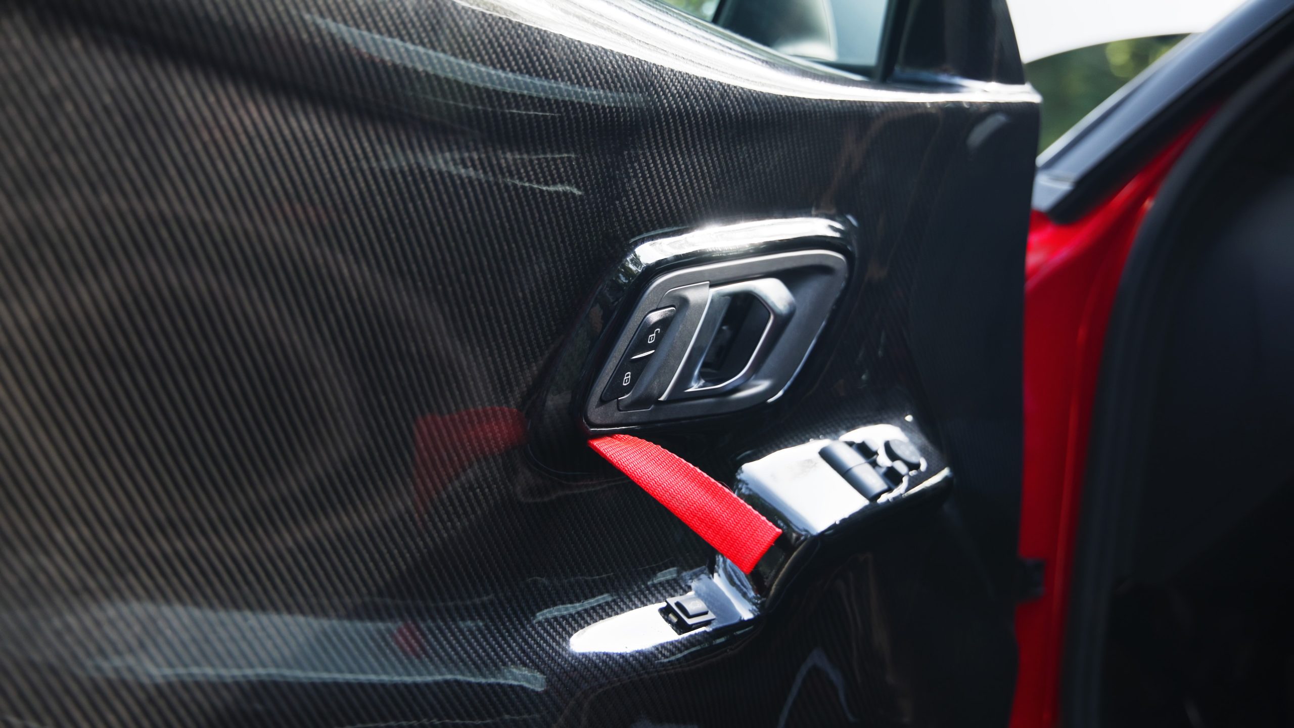 Carbon door trim suitable for Toyota Supra MK5