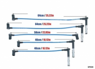 Bougie kabelset M102 W210 2.3 en 2.5L