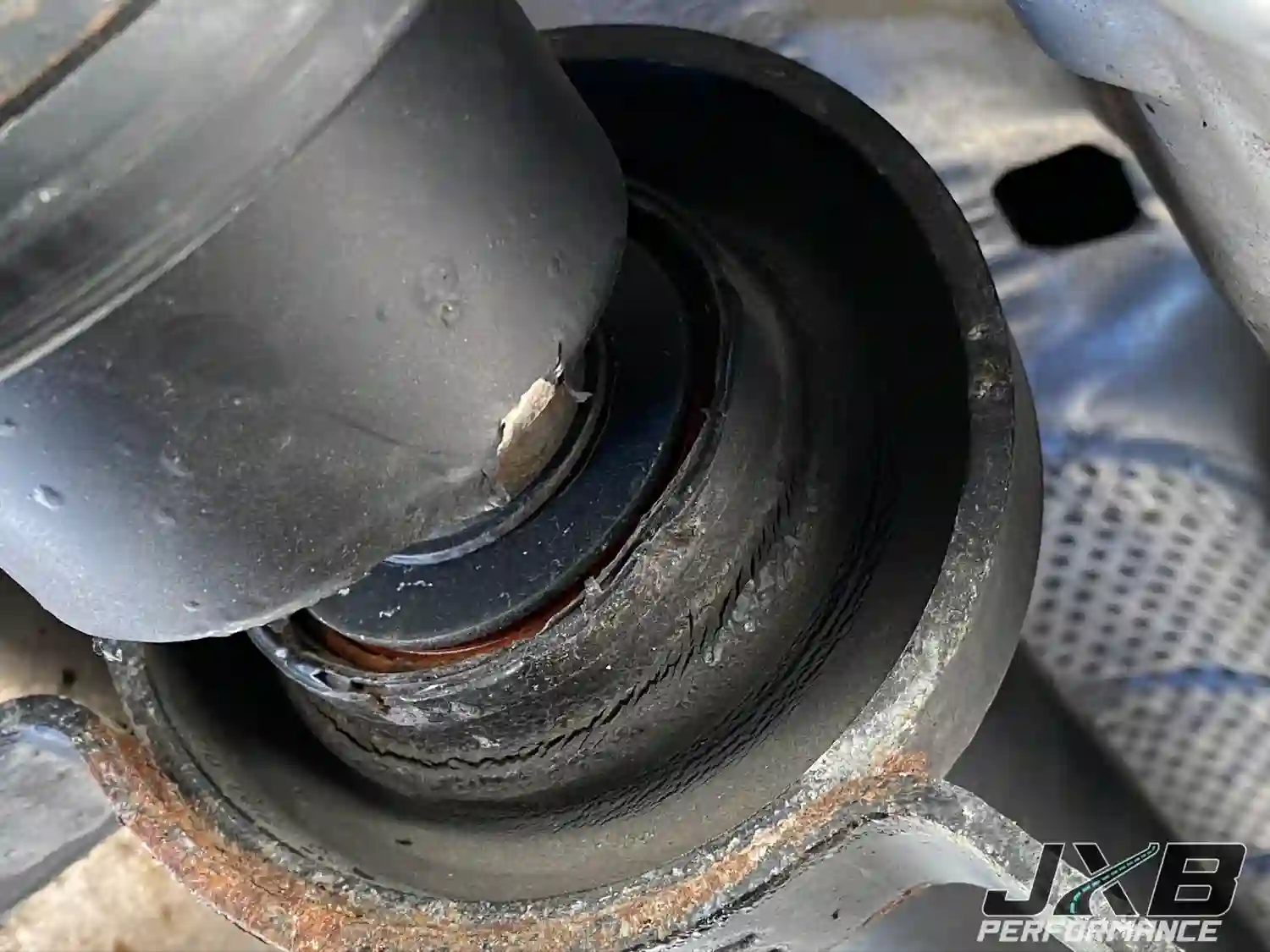 JXB Performance Audi B9 A4/A5/allroad voor Automaat Aandrijfas Centraal Steunlager Drager Upgrade (B9003A0)
