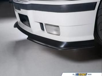 Op LTW geïnspireerde ABS-voorlip - Matzwart - E36 BMW met M(3)-voorbumper