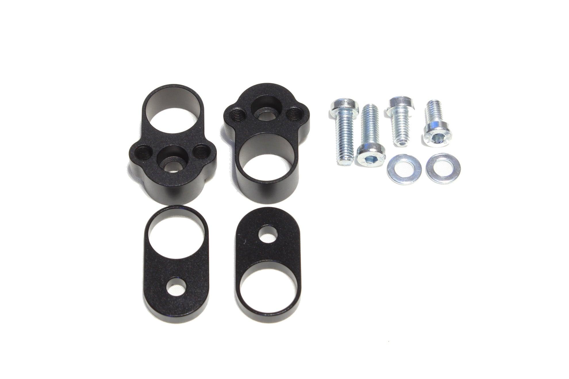 BMW E30 / E36 / E46 - RACE modular spindle (hardware) - Wheel bearing set E60 (with E36/E46 ABS ring)