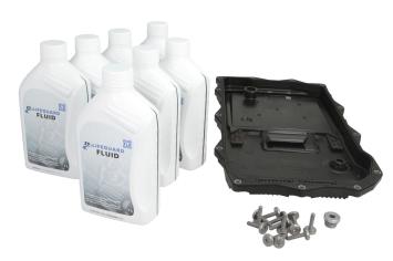 ZF 8HP service kit (ZF 8-speed automatic gearbox) Oil, oilpan, bolts, filter and plug