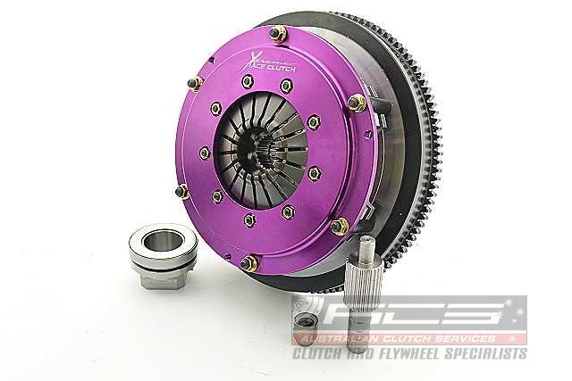 Xtreme Performance - 200mm Sprung Ceramic Twin Plate Clutch Kit Incl Flywheel 1200Nm 1-Series 135 i E82