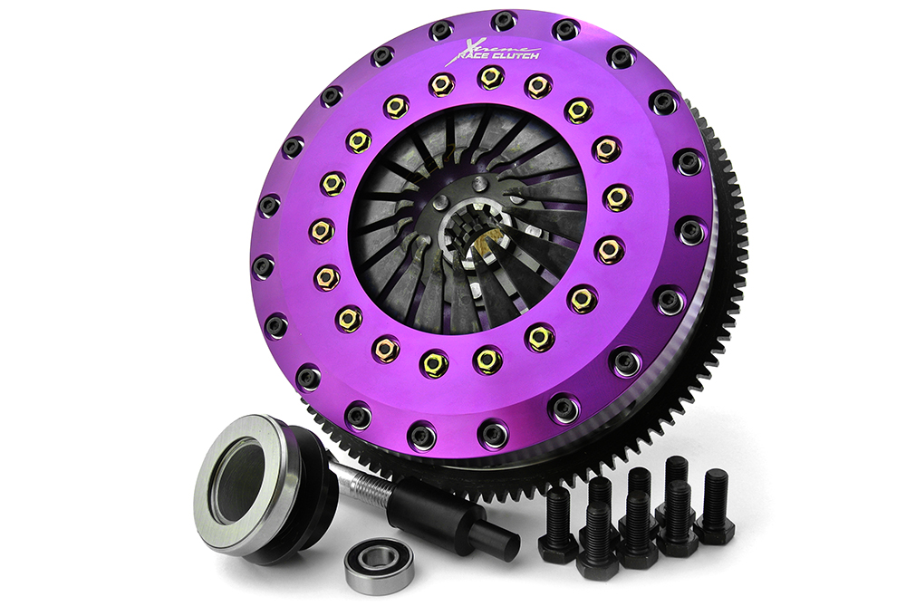 Xtreme Performance - 230mm Rigid Ceramic Twin Plate Clutch Kit Incl Flywheel 1800Nm 3-Series M3 E46