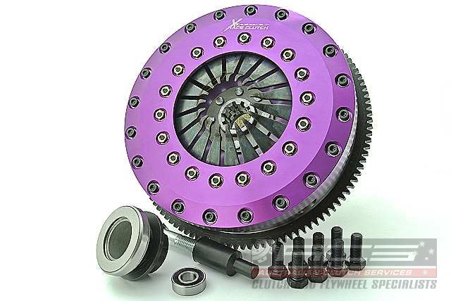 Xtreme Performance - 230mm Organic Twin Plate Clutch Kit Incl Flywheel 1200Nm 3-Series M3 E46