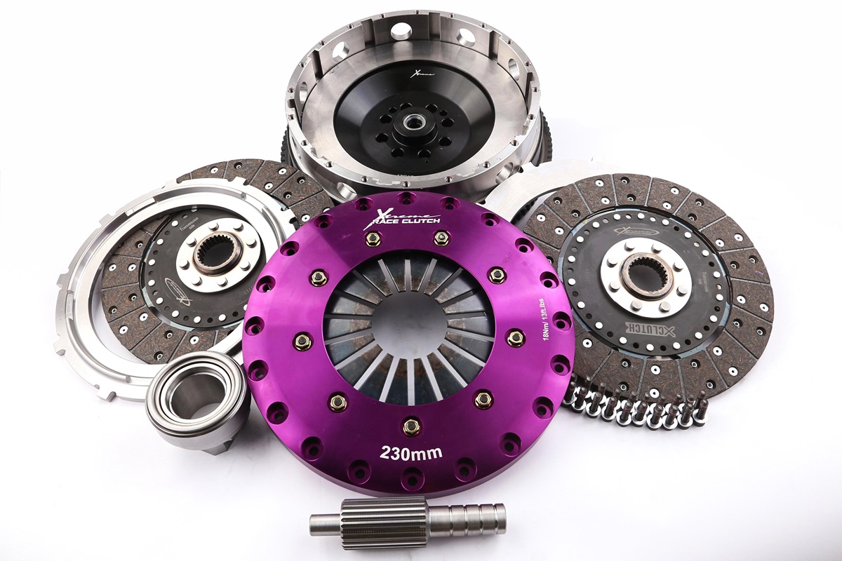 Xtreme Performance - 230mm Organic Twin Plate Clutch Kit Incl Flywheel 1200Nm 1-Series M 135 i F20