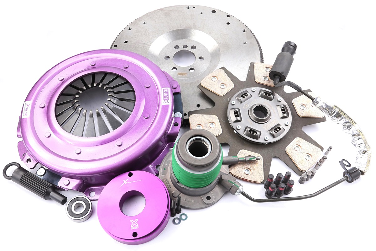 Clutch Kit - Xtreme Performance Heavy Duty Sprung Ceramic Incl Flywheel & CSC 1060Nm CORVETTE (C6) 6.0