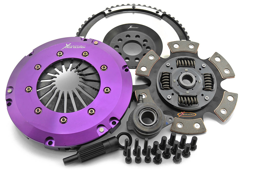 Clutch Kit - Xtreme Performance Race Sprung Ceramic Incl Flywheel & CSC 910Nm FOCUS II 2.5 ST