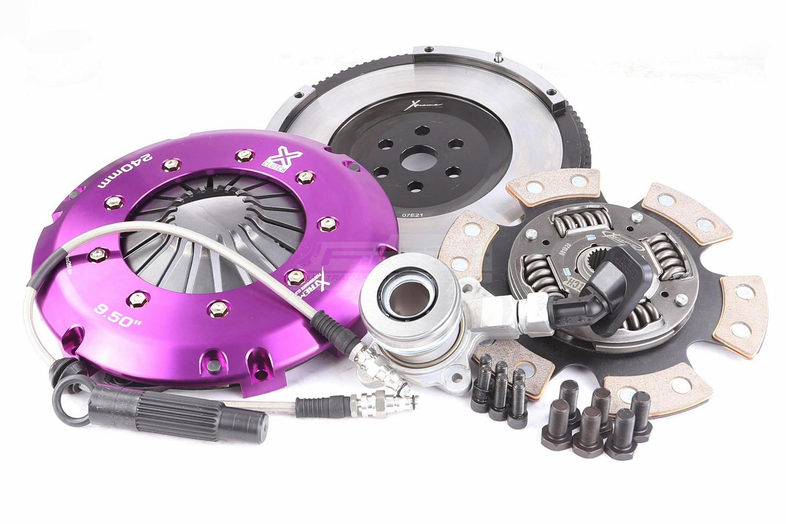 Clutch Kit - Xtreme Performance Race Sprung Ceramic Incl Flywheel & CSC 910Nm FOCUS III 2.0 ST