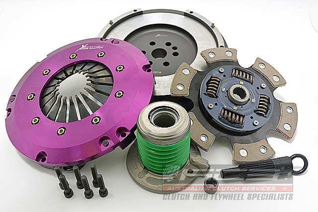 Clutch Kit - Xtreme Performance Race Sprung Ceramic Incl Flywheel & CSC 910Nm MUSTANG 6th gen 2.3 EcoBoost