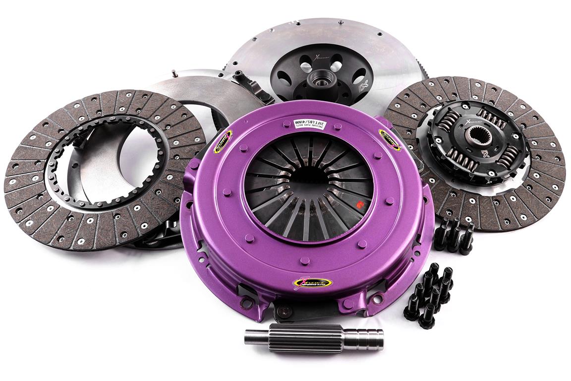 Xtreme Performance - 270mm Organic Twin Sprung Plate Clutch Kit Incl Flywheel 1000Nm MUSTANG 6th gen 5.2 V8 Shelby