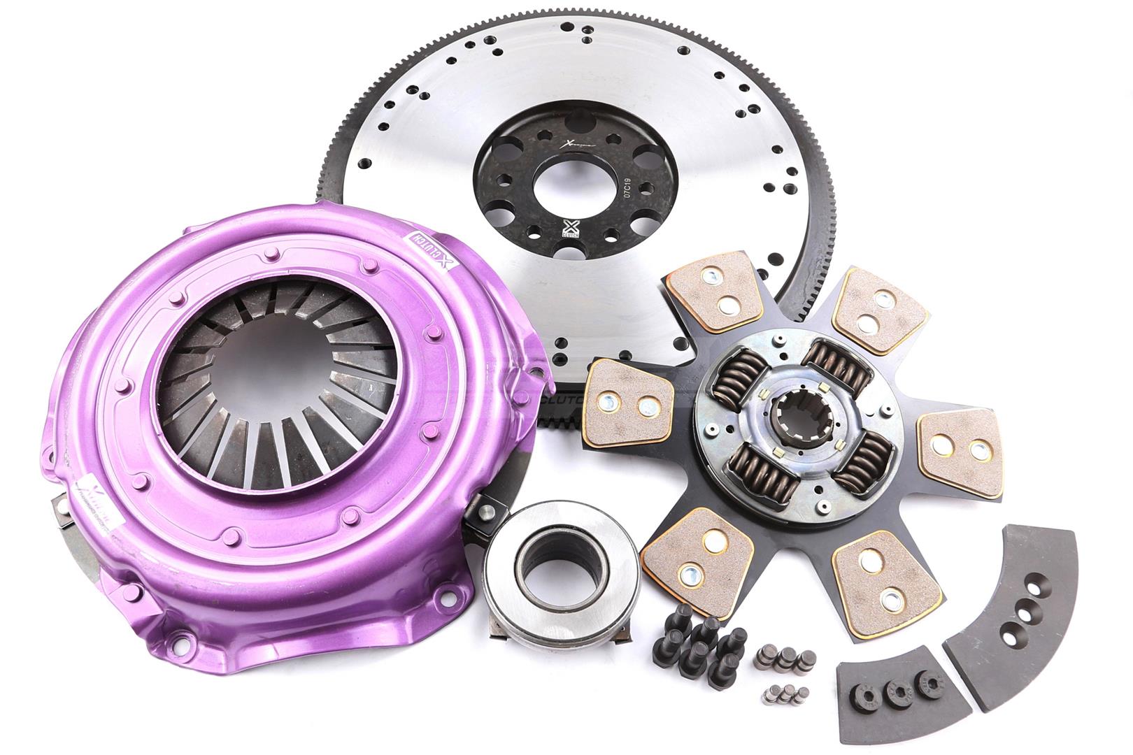 Clutch Kit - Xtreme Performance Heavy Duty Sprung Ceramic Incl Flywheel 940Nm MUSTANG 7.0