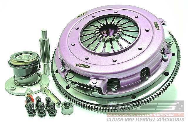 Performance - 270 mm organische koppelingsset met dubbele plaat incl. vliegwiel en CSC 1300 Nm CAMARO 5.7