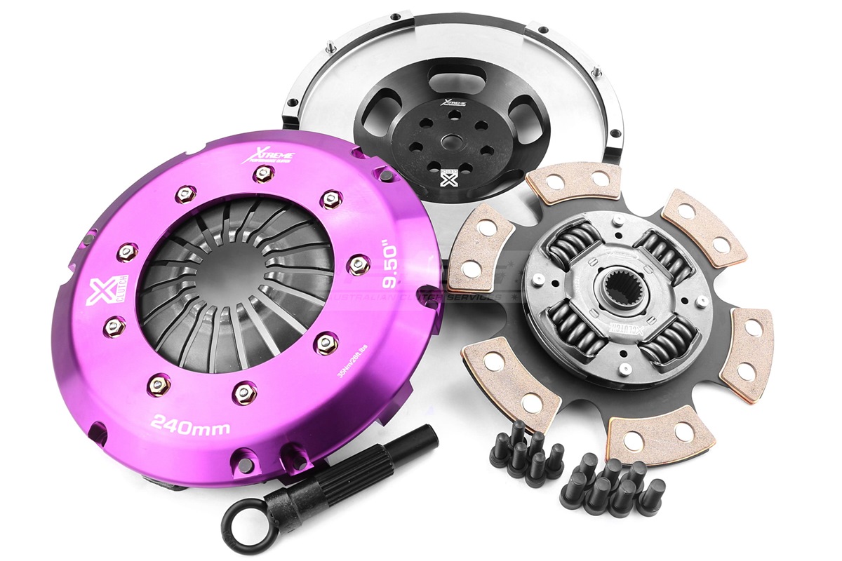 Clutch Kit - Xtreme Performance Heavy Duty Sprung Ceramic Incl Flywheel 660Nm Conversion kit Dual-mass to solid flywheel i20 N 1.6 T-Gdi