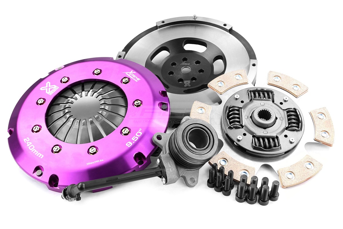 Clutch Kit - Xtreme Performance Heavy Duty Sprung Ceramic Incl Flywheel & CSC 660Nm Conversion kit Dual-mass to solid flywheel i20 N 1.6 T-Gdi