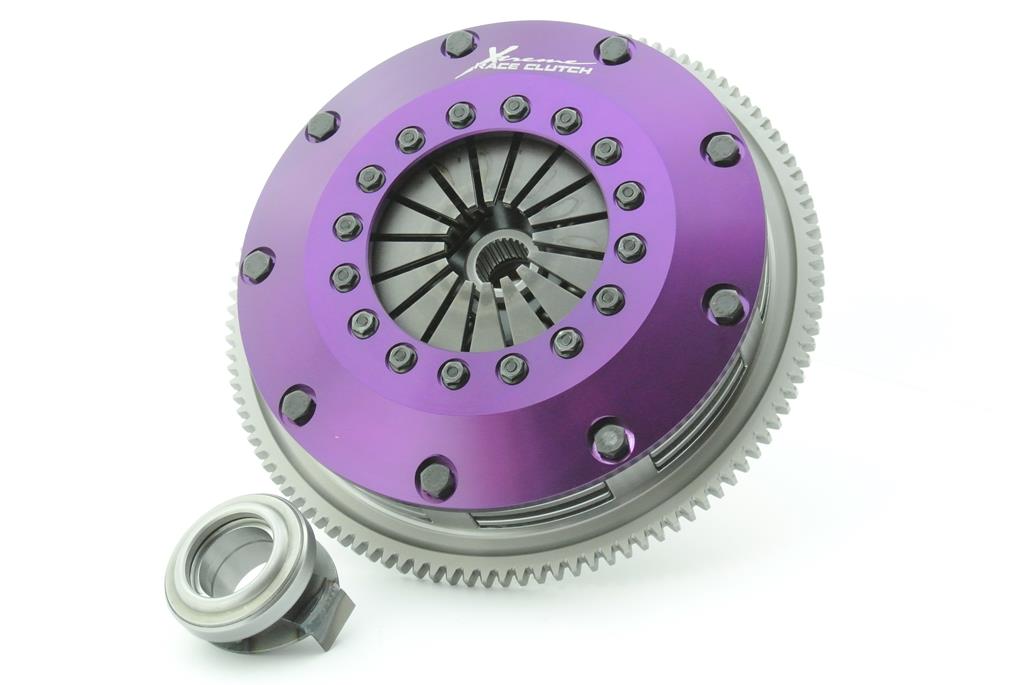 Xtreme Performance - 200mm Sprung Ceramic Twin Plate Clutch Kit Incl Flywheel 1200Nm CIVIC V 1.6 VTi (EG9)