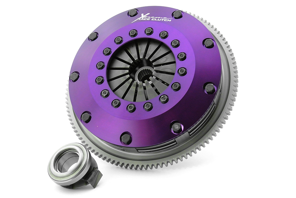 Xtreme Performance - 200mm Rigid Ceramic Twin Plate Clutch Kit Incl Flywheel 1200Nm CIVIC V 1.6 VTi (EG9)