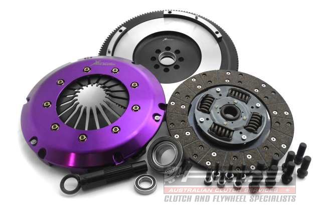 Clutch Kit - Xtreme Performance Heavy Duty Organic Incl Flywheel 600Nm  Conversion kit Dual-mass to solid flywheel (Service kit part number is KHN24037-1A) CIVIC X 2.0 Type-R (FK8)