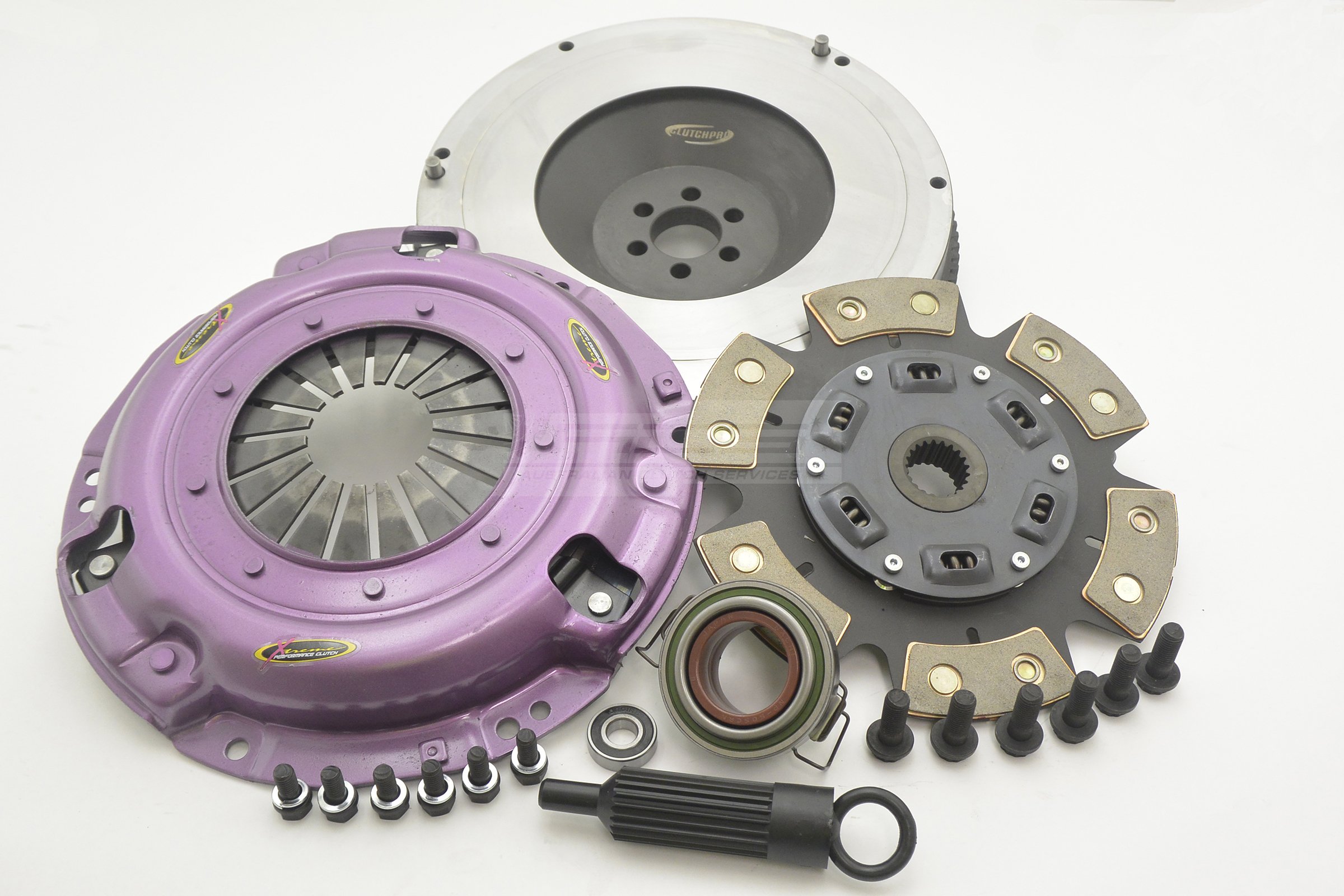 Clutch Kit - Xtreme Performance Heavy Duty Sprung Ceramic Incl Flywheel 430Nm IS 200 200 (GXE10)