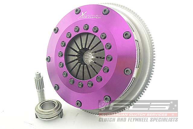 Xtreme Performance - 200mm Rigid Ceramic Twin Plate Clutch Kit Incl Flywheel 1200Nm MINI (R50, R53) John Cooper Works