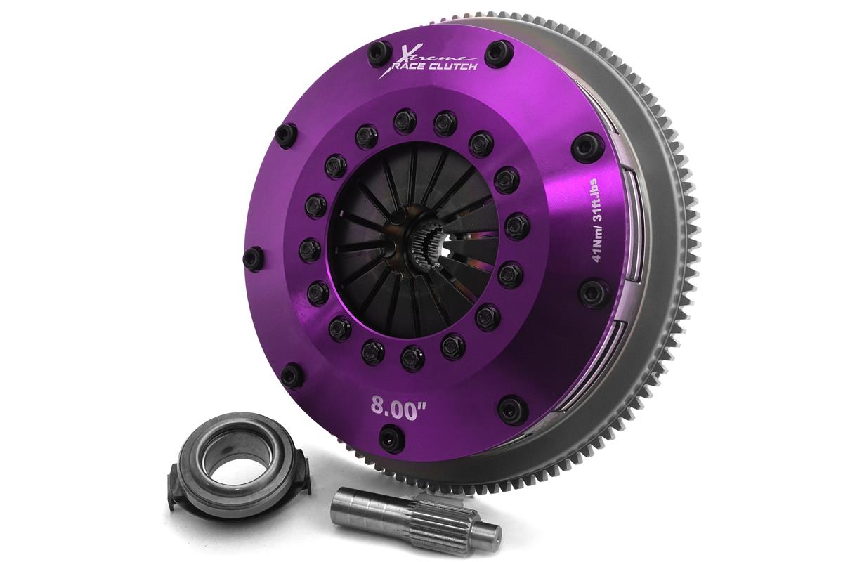 Xtreme Performance - 200mm Rigid Ceramic Twin Plate Clutch Kit Incl Flywheel 1200Nm MX-5 III (NC) 2.0 (NC18)