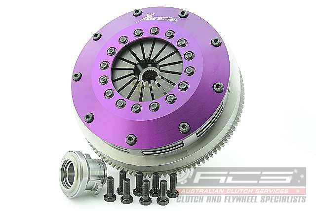 Xtreme Performance - 200mm Rigid Ceramic Twin Plate Clutch Kit Incl Flywheel 1200Nm SILVIA (S15) 2000