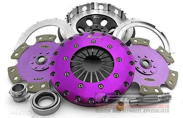 Xtreme Performance - 230mm Rigid Ceramic Twin Plate Clutch Kit Incl Flywheel 1800Nm 350Z coupe (Z33) 3.5