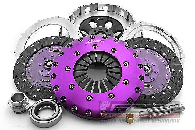 Xtreme Performance - 230mm Organic Twin Plate Clutch Kit Incl Flywheel 1200Nm 350Z coupe (Z33) 3.5