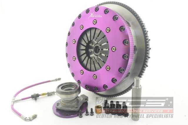 Xtreme Performance - 230mm Carbon Blade Twin Plate Clutch Kit Incl Flywheel & CSC 1670Nm 350Z coupe (Z33) 3.5
