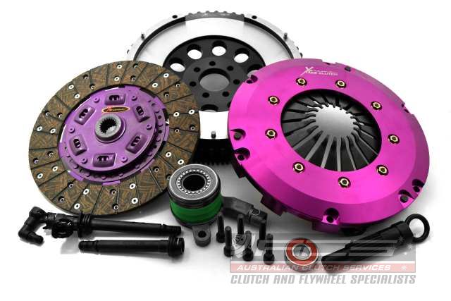 Clutch Kit - Xtreme Performance Heavy Duty Organic Incl Flywheel & CSC 600Nm 1280kg Conversion kit Dual-mass to solid flywheel MEGANE III 2.0 R.S.