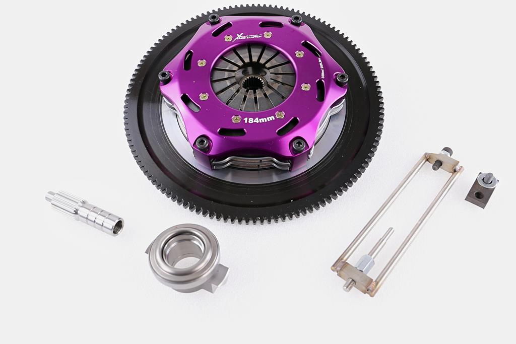 Xtreme Performance - 184mm Rigid Ceramic Twin Plate Clutch Kit Incl Flywheel 1220Nm FORESTER 2.0 S Turbo AWD (SF5)