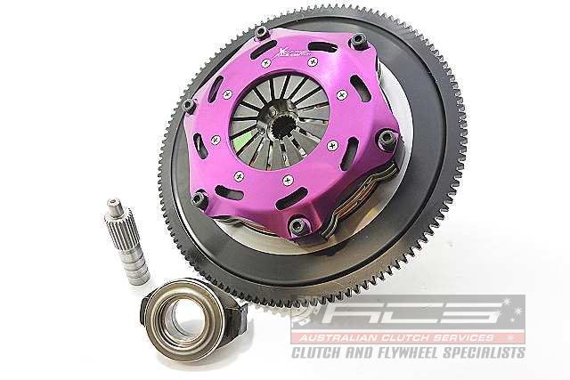 Xtreme Performance - 184mm Rigid Ceramic Twin Plate Clutch Kit Incl Flywheel 1220Nm FORESTER 2.5 AWD (SG9. S11SG. S12SH)