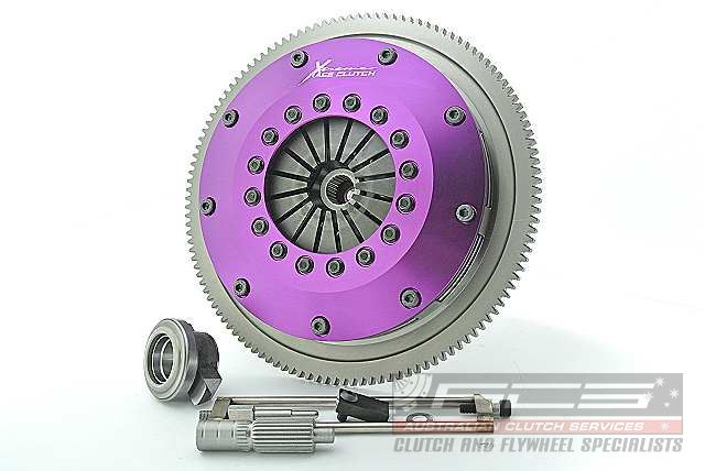 Xtreme Performance - 200mm Sprung Ceramic Twin Plate Clutch Kit Incl Flywheel 1200Nm FORESTER 2.0 S Turbo AWD (SF5)
