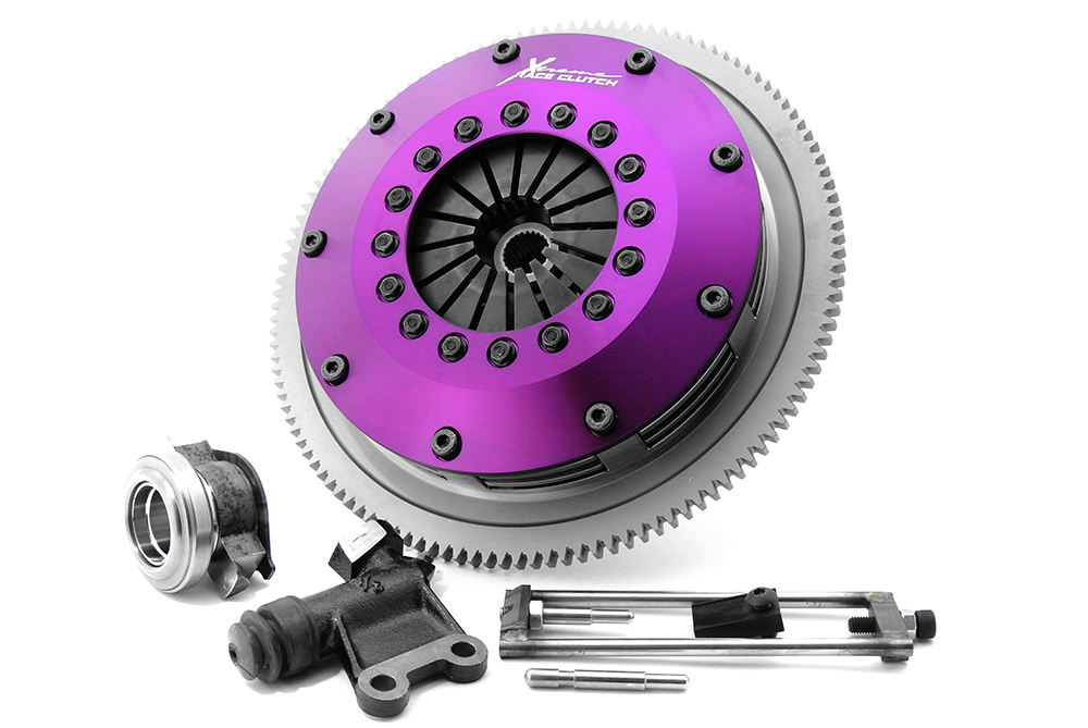 Xtreme Performance - 200mm Sprung Ceramic Twin Plate Clutch Kit Incl Flywheel 1200Nm Impreza 2.0 AWD (GC8)