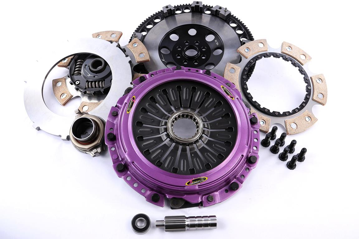 Xtreme Performance - 230mm Sprung Ceramic Twin Plate Clutch Kit Incl Flywheel 1000Nm Impreza 2.0 AWD (GC8)