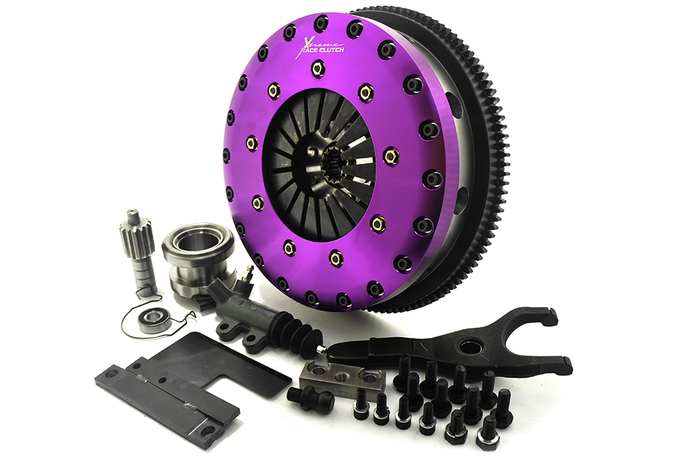 Xtreme Performance - 230mm Organic Twin Plate Clutch Kit Incl Flywheel 1200Nm SUPRA 3.0 i Bi-Turbo (JZA80_)