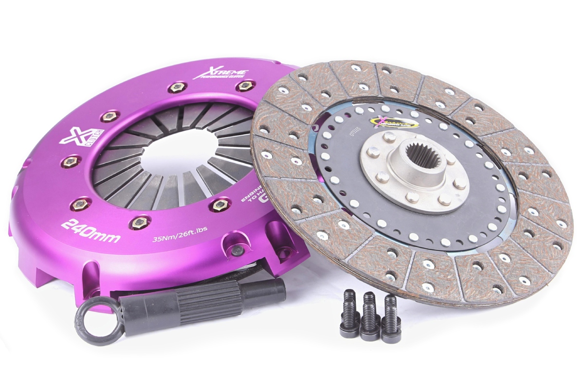 Clutch Kit - Xtreme Performance Heavy Duty Organic - suits dualmass flywheel - 560Nm YARIS 1.6 GR 4WD (GXPA16)