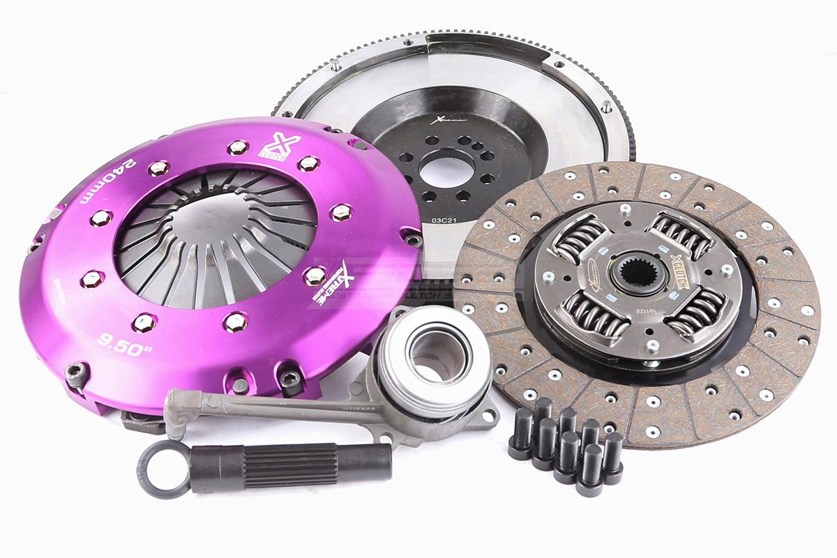 Clutch Kit - Xtreme Performance Heavy Duty Organic Incl Flywheel & CSC 600Nm  Conversion kit Dual-mass to solid flywheel A3 (8P1) 1.8 TFSI