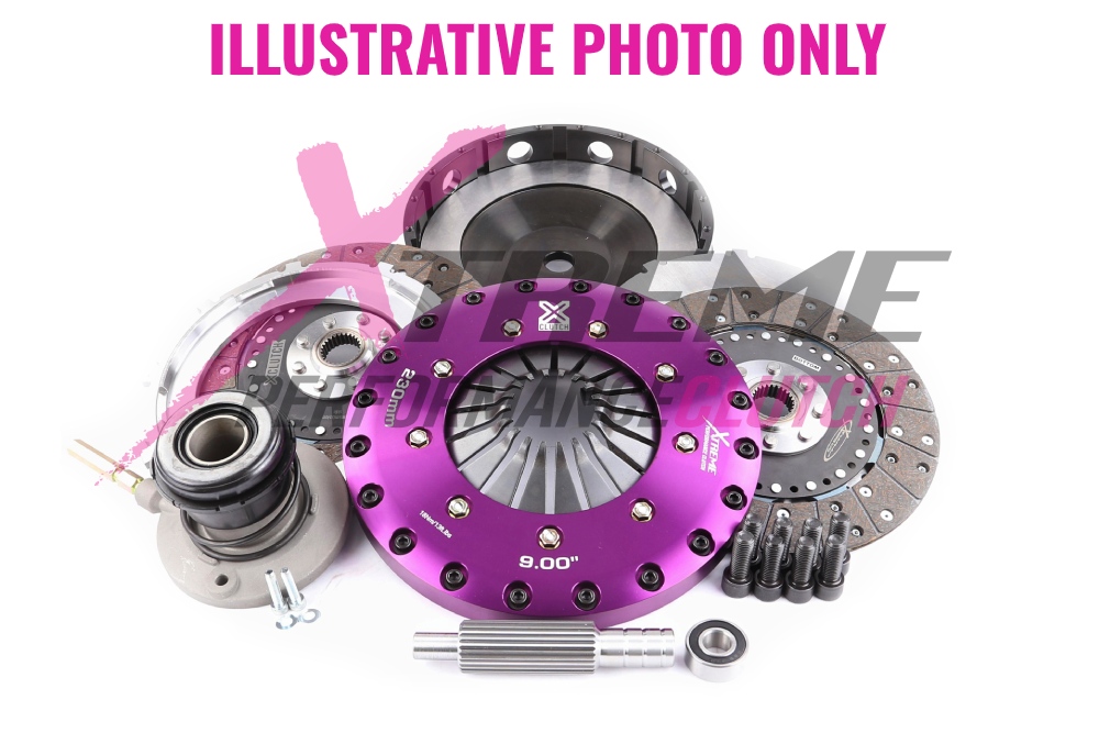 Xtreme Performance - 230mm Organic Twin Plate Clutch Kit Incl Flywheel & CSC 1200Nm CAMARO 3.6