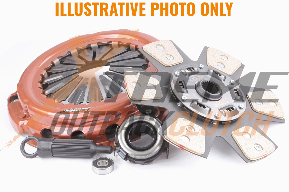 Clutch Kit - Xtreme Outback Heavy Duty Sprung Ceramic 750Nm  PAJERO CLASSIC 3.2 DiD
